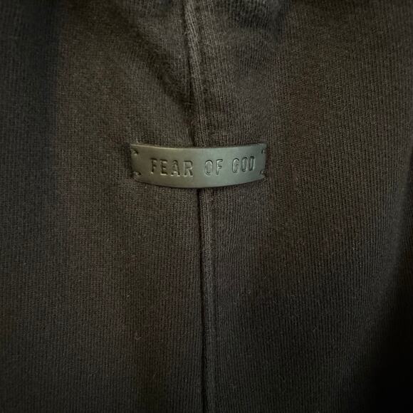 Fear of God Drawstring Straight Leg 100% Cotton Track Pants Made in USA Sz XXL - Picture 7 of 9